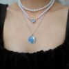 Silver Starry Night Necklace - Image 2