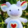 Rainbow Cow Plushie - Image 2