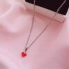 Little Red Heart Necklace