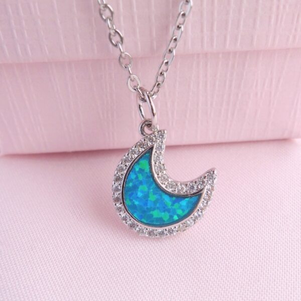 Blue Moon Necklace