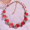 Camellia Rose Necklace