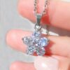 Crystal Flower Necklace