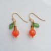 Mini Pumpkin Earrings