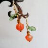 Mini Pumpkin Earrings - Image 2