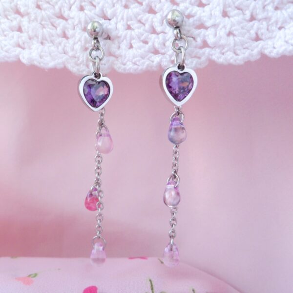 Lilac Rain Earrings