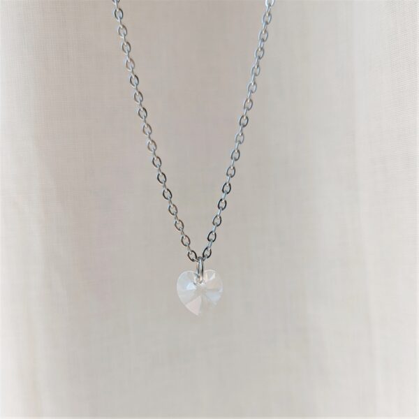 Crystallized Heart Necklace