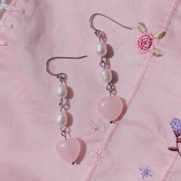 Rose Fairy Earrings