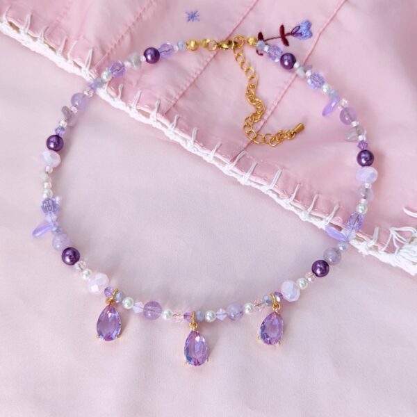 Lavender Rain Necklace