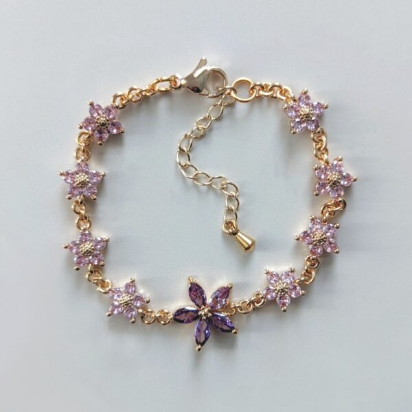 Lavender Blossom Bracelet