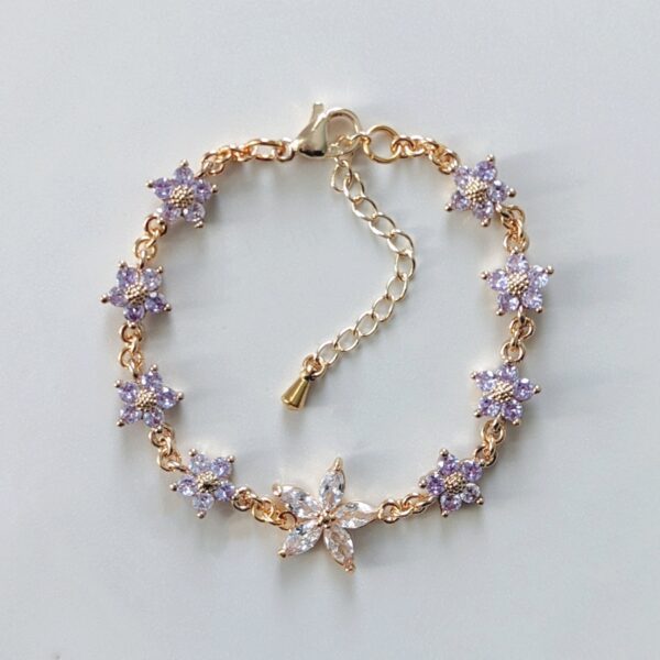 Lilac Garden Bracelet