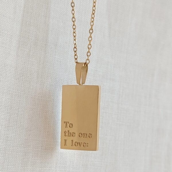 To The One I Love Necklace