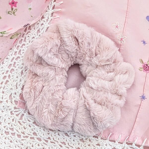 Cotton Candy Scrunchie