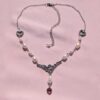 Ruby Heart Necklace