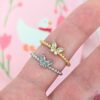 Baby Butterfly Ring - Image 2