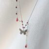 Blood Butterfly Necklace