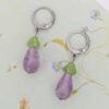 Aubergine Earrings