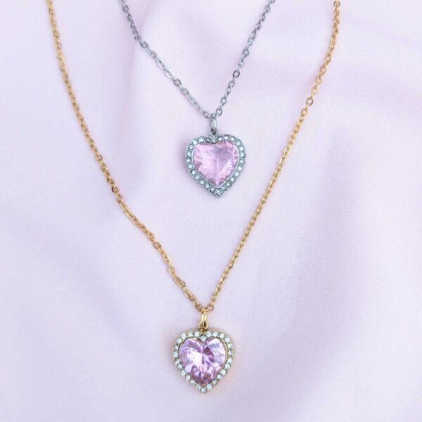 Jewel Heart Necklace