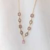 Lotus Crystal Necklace