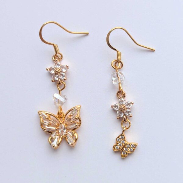 Hibiscus Crystalfly Earrings