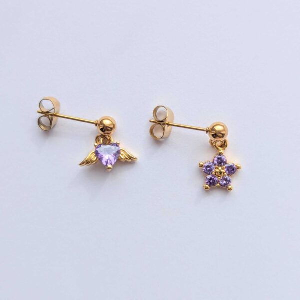 Lilac Love Earrings