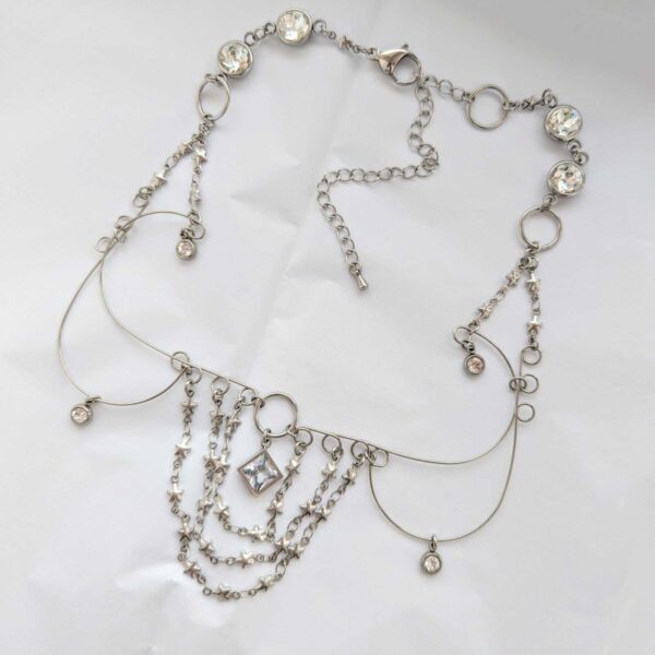 Dewdrop Lattice Necklace - Image 3