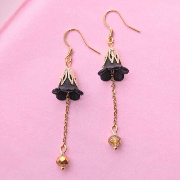 Golden Drop Earrings