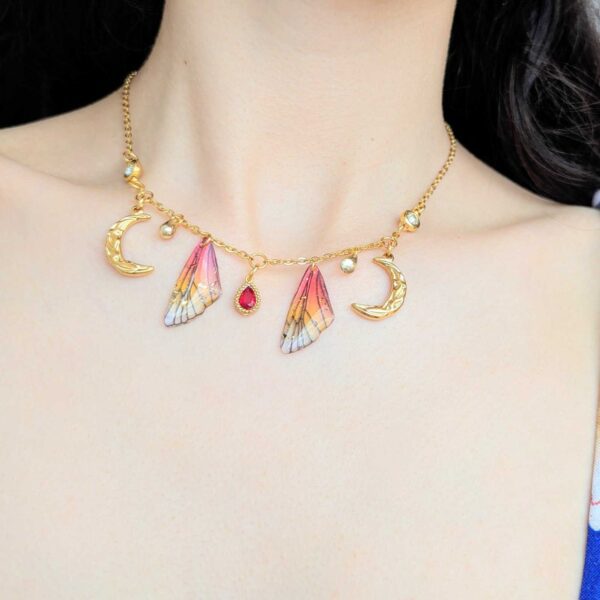 Golden Eclipse Necklace