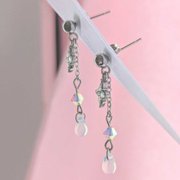 Crystal Starfall Earrings - Image 2
