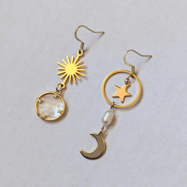 Day & Night Earrings