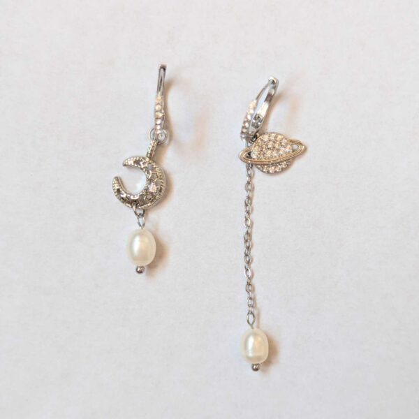 Pearl Eclipse Earrings