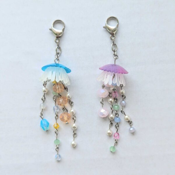 Jellyfish Keychain