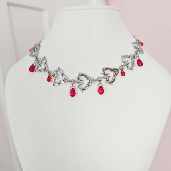 Crimson Heart Necklace