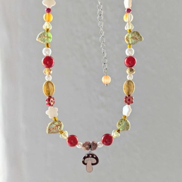 Mushroom Forest Necklace