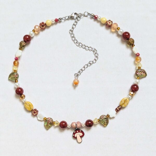 Mushroom Forest Necklace